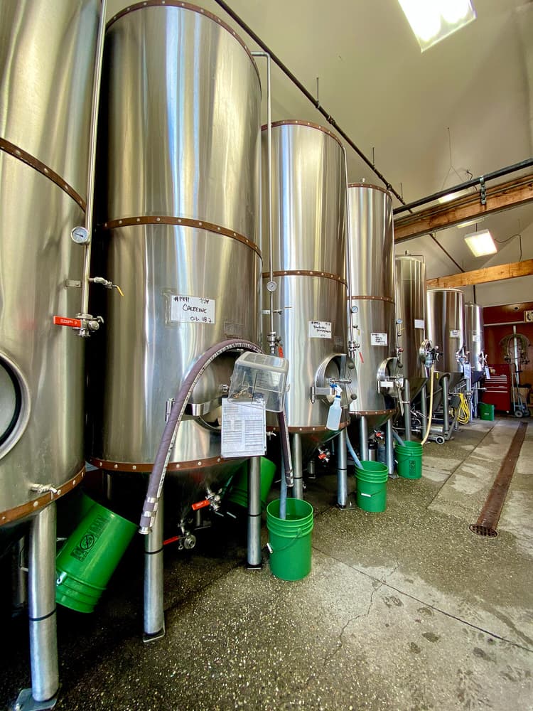 Brewery in process