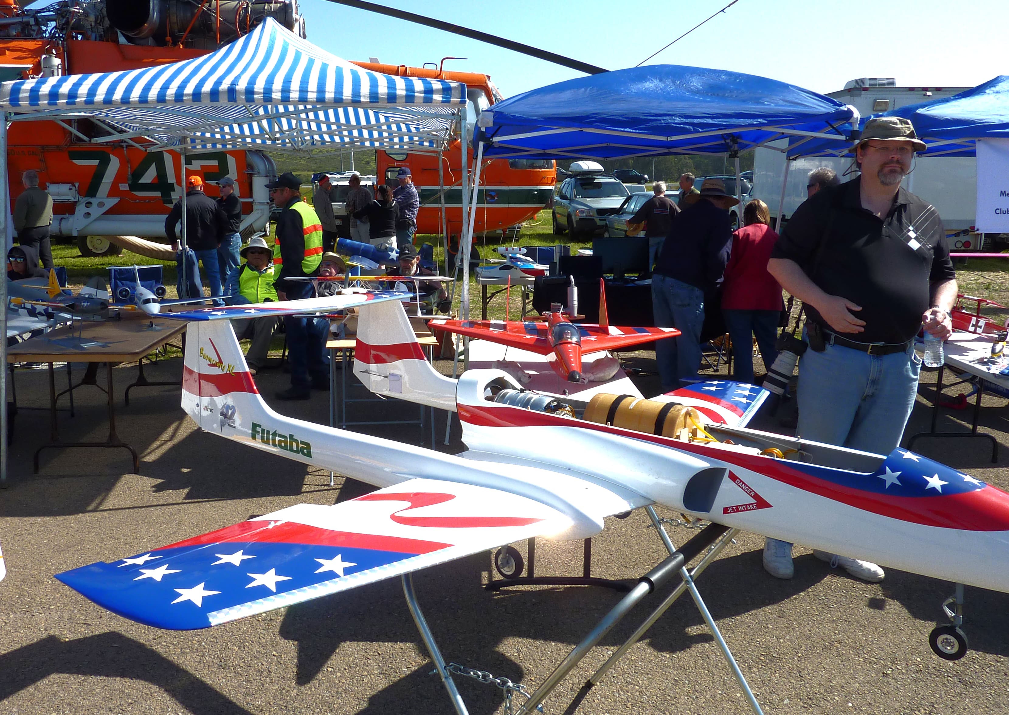 F-18 Turbine Jet on display